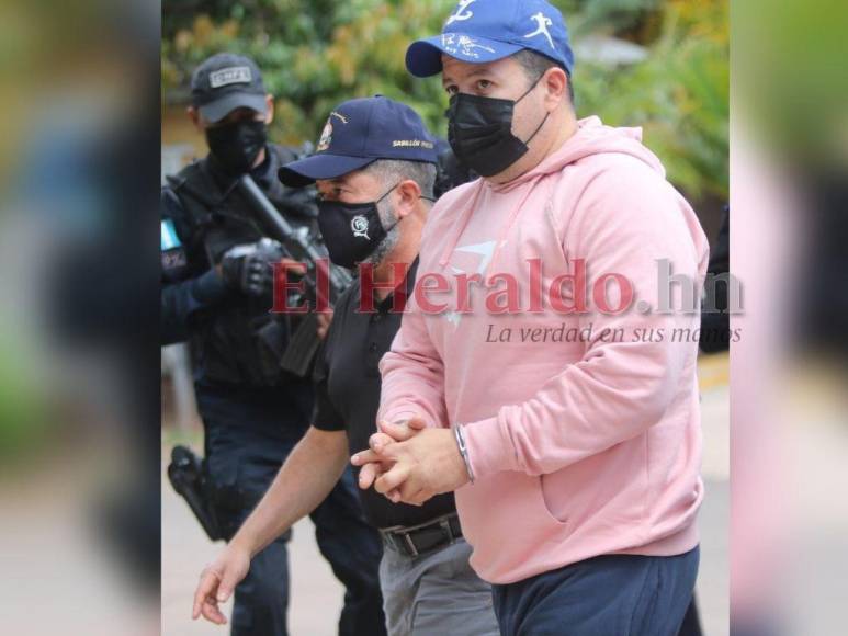 Así fue el traslado del presunto narco Rafael Eduardo Cáceres a Tegucigalpa