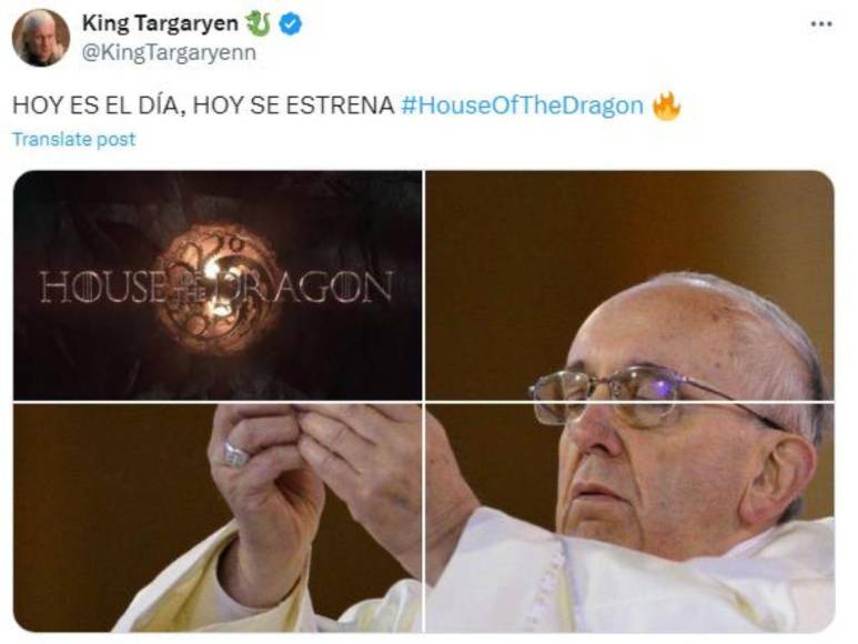 Los mejores memes del estreno de la temporada 2 de La casa del dragón