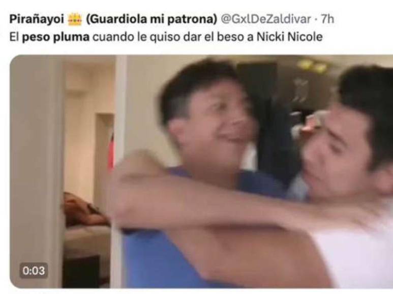 Los memes que ha generado el romance entre Nicki Nicole y Peso Pluma