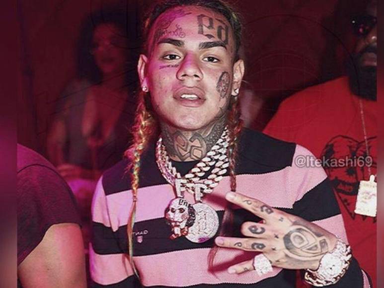 Tekashi 6ix9ine, el rapero y supuesto enemigo de Anuel AA con el que Yailin “la más viral” tendría un romance