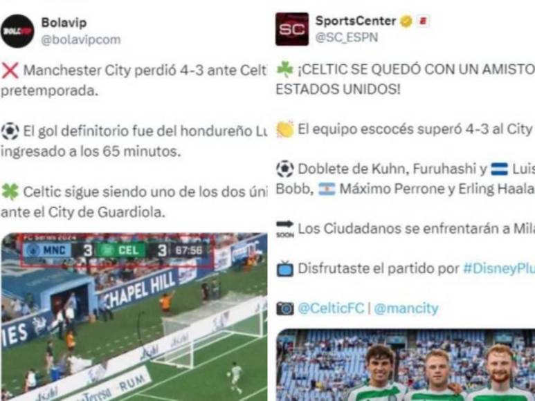 Luis Palma le anota a Manchester City y esto dicen medios internacionales