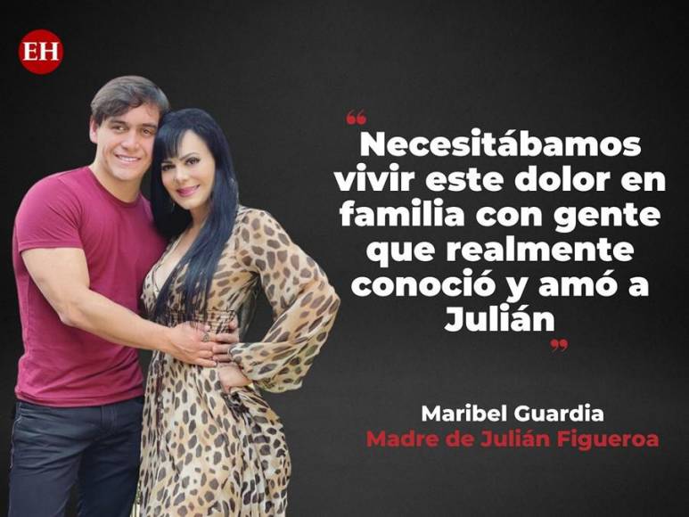 Maribel Guardia relata la dura despedida a su hijo Julián Figueroa