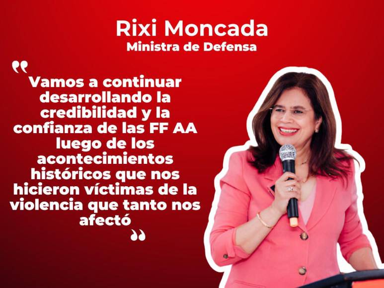 Rixi Moncada: “Soy víctima del golpe de Estado junto a mi familia”