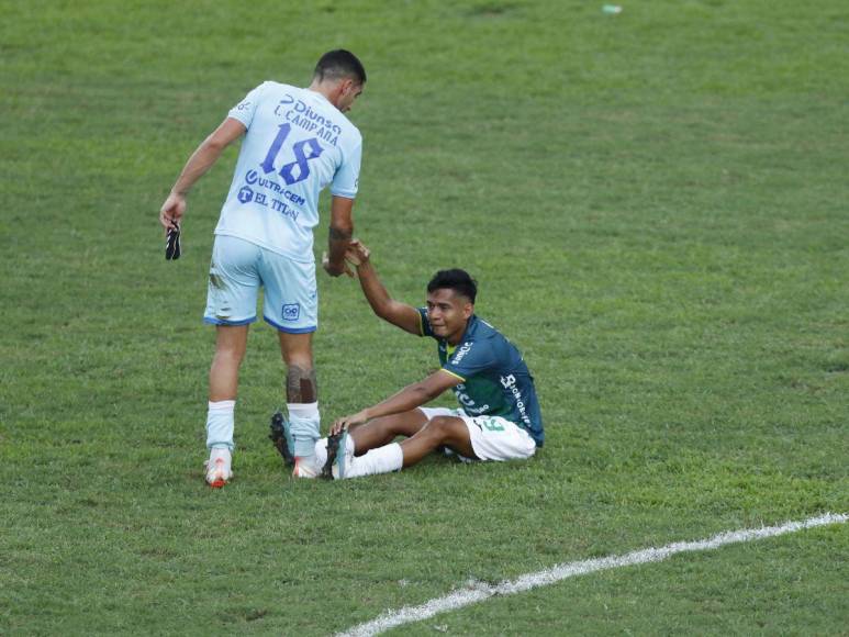 Rostros de tristeza en Marathón tras eliminación ante Motagua