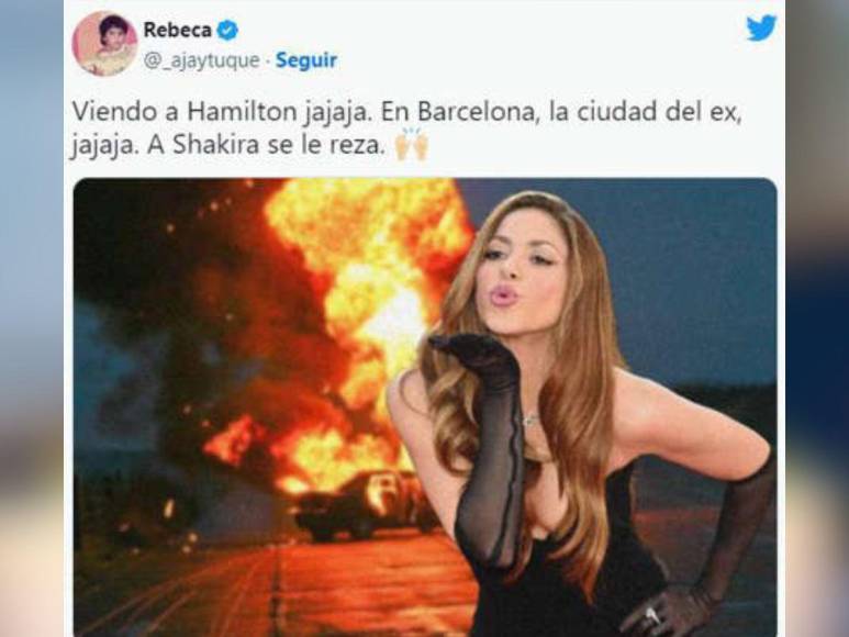 Shakira y Lewis Hamilton: ¿amor o coincidencia? Los memes de su posible romance