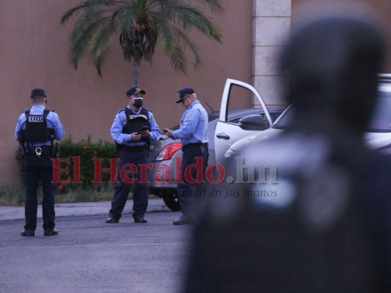 El ambiente que reinó en Palmeras de San Ignacio, el búnker del expresidente Juan Orlando Hernández (FOTOS)