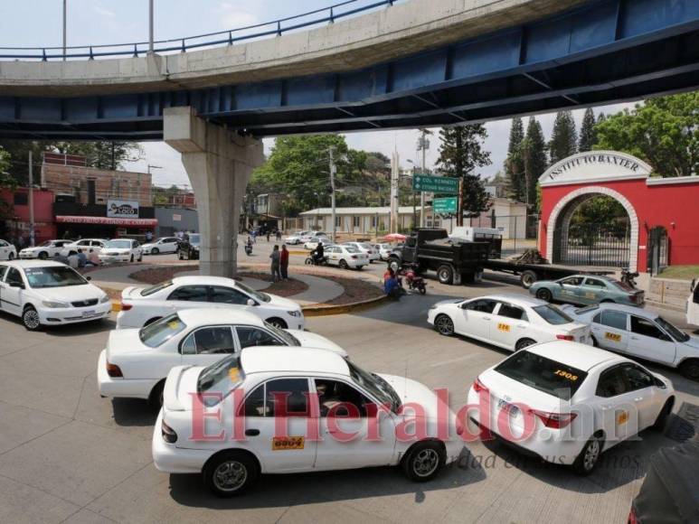 Las 25 imágenes que dejó el paro de transporte en Honduras