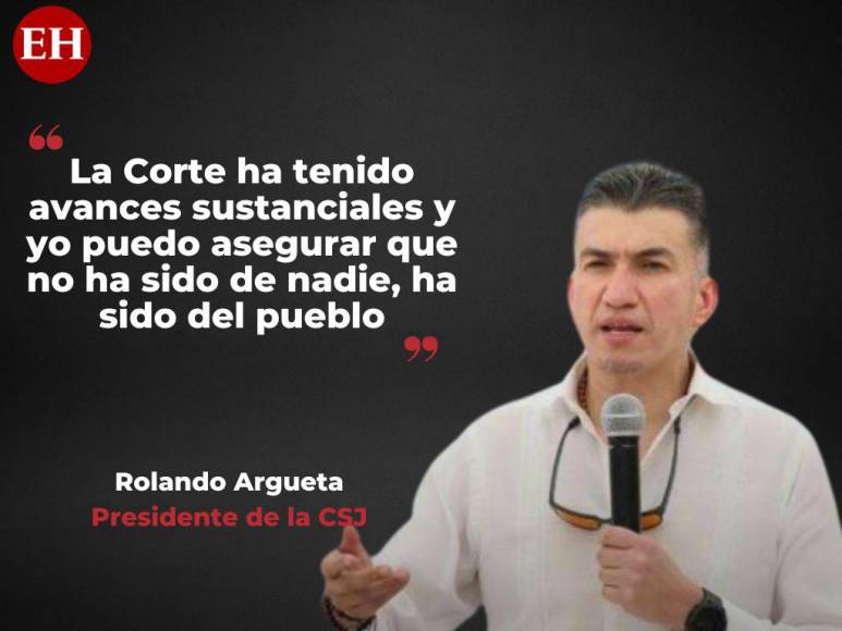 Las frases de Rolando Argueta sobre si la CSJ respondió a intereses de JOH