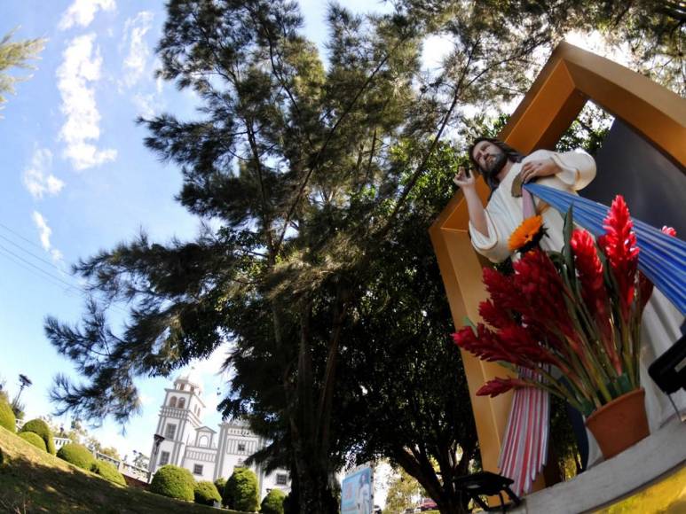 Basílica de Suyapa lista para recibir a los fieles en el 277 aniversario de la Virgen