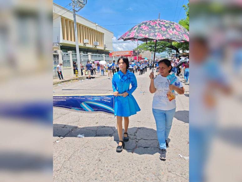 Entre el patriotismo y color, Choluteca celebra desfiles patrios