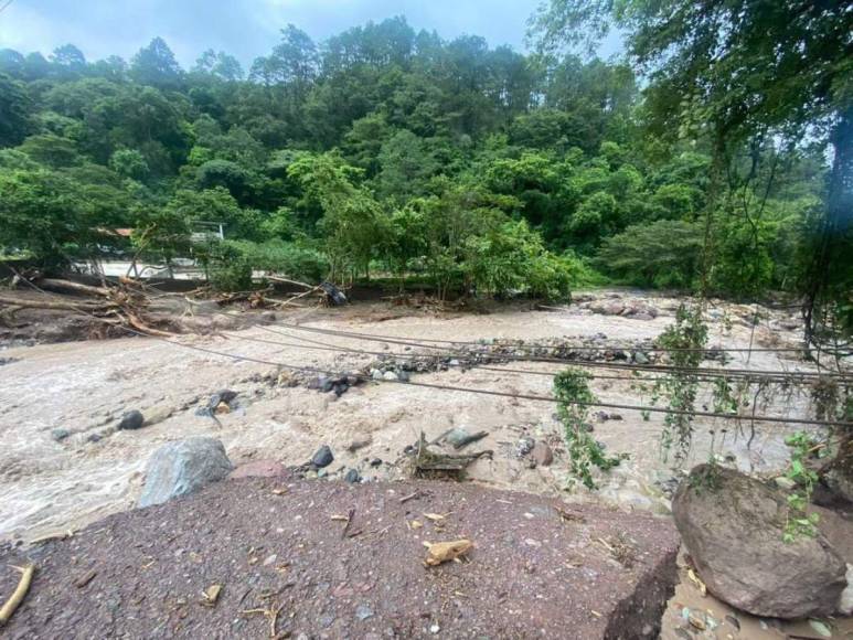 Muerte, personas soterradas y destrucción: lluvias provocan caos en Intibucá