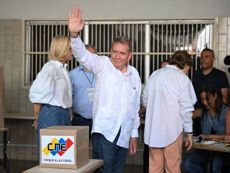 Así votaron Nicolás Maduro y Edmundo González en elecciones de Venezuela