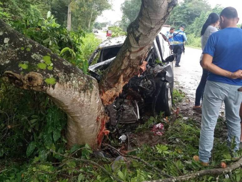 Muere tercera víctima de fatal accidente vial en Morazán, Yoro