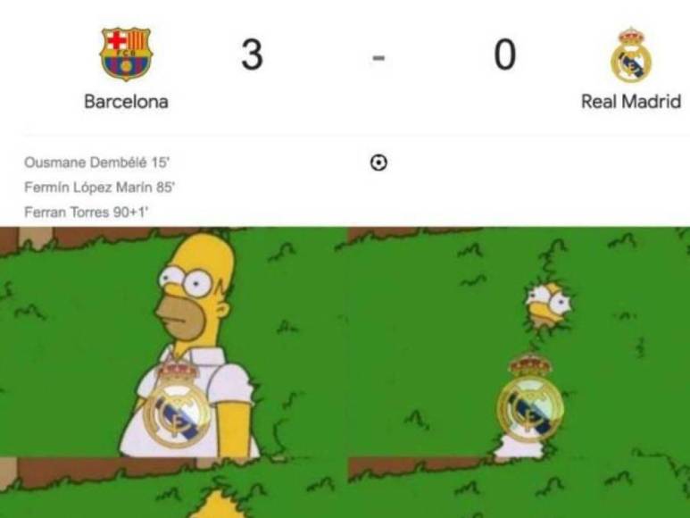 Te vas a morir de risa: Estos son los mejores memes que dejó el clásico entre Barcelona y Real Madrid