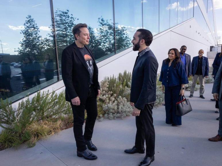 Así fue la reunión de Nayib Bukele, presidente de El Salvador, y Elon Musk