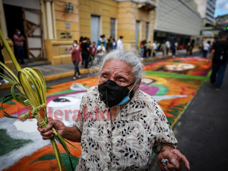 Los rostros de amor, fe y devoción que marcaron el inicio de Semana Santa en Tegucigalpa