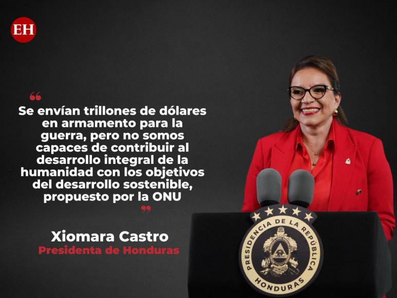 Las frases de la presidenta Xiomara Castro en Cumbre de la Unión Europea-Celac