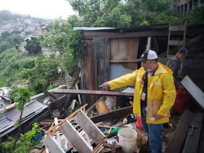 Daños y devastación: la situación de las zonas afectadas por las lluvias en Honduras