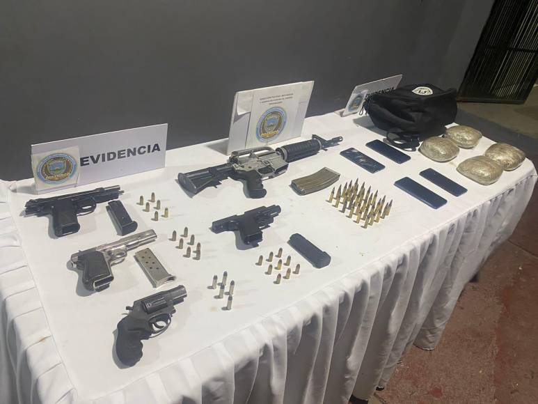 Un policía activo, drogas y armas: así fue la captura de la banda Los Antúnez