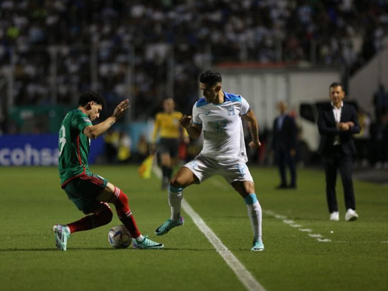 Así celebró los dos goles la Selección de Honduras ante México