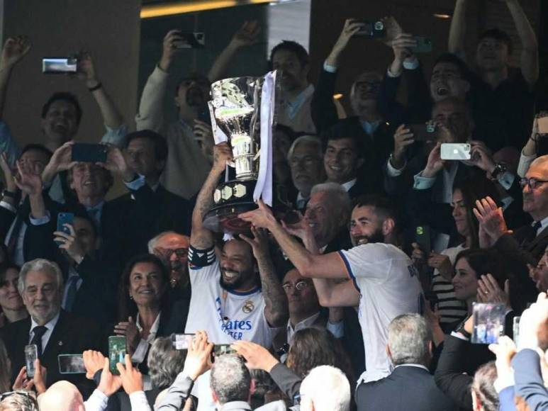 Así celebra el Real Madrid tras coronarse como campeón de la Liga española