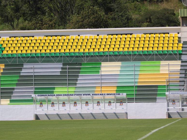 A la espera de Olimpia y Motagua: Así luce el remodelado estadio Carlos Miranda de Comayagua