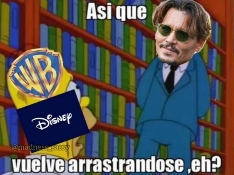 Con divertidos memes internautas reaccionan al triunfo de Johnny Depp