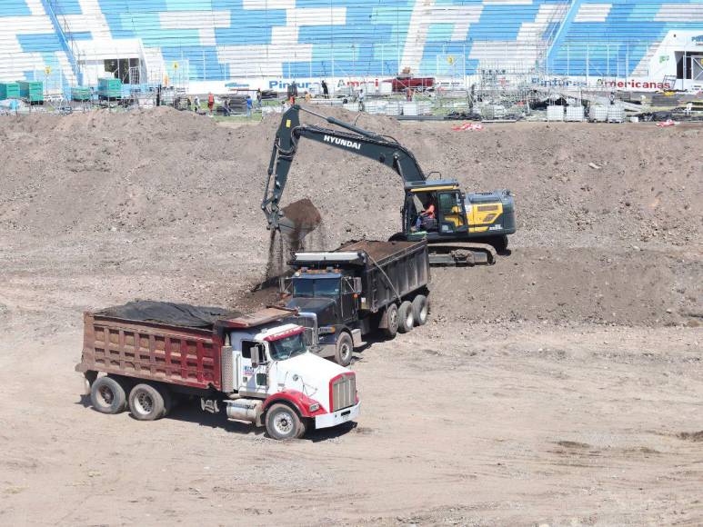 Sistema de drenaje colapsado, pésimo engramillado y varias irregularidades: los hallazgos en el Estadio Nacional