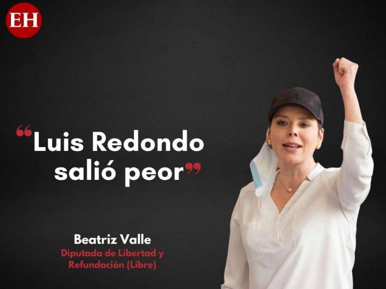 Las polémicas frases de Beatriz Valle en su regreso al Congreso Nacional