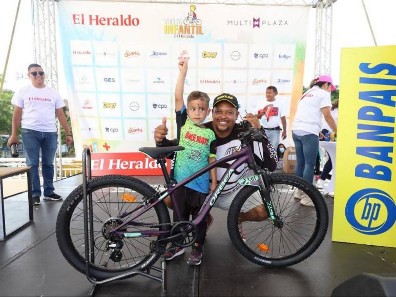 Los rostros de los pequeños campeones de la Vuelta Infantil 2022