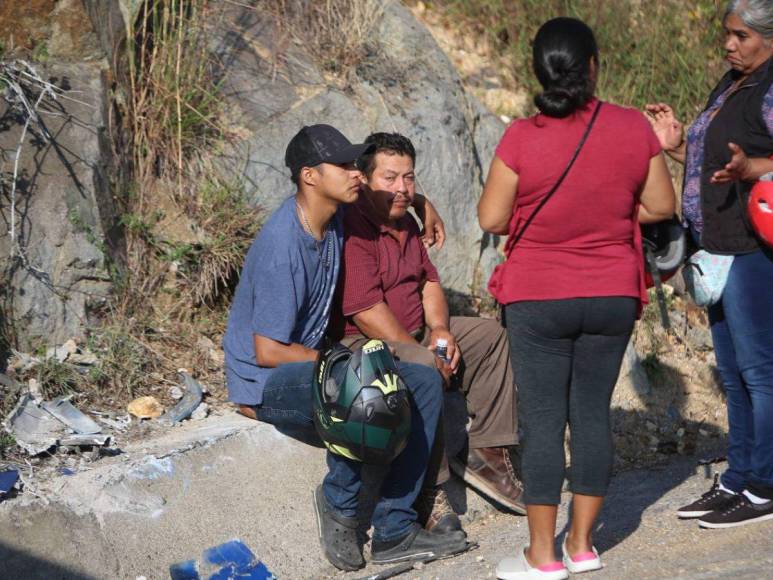 “Pensé en mis hijos”: Drama de pasajeros heridos tras accidente de rapiditos en la CA-5