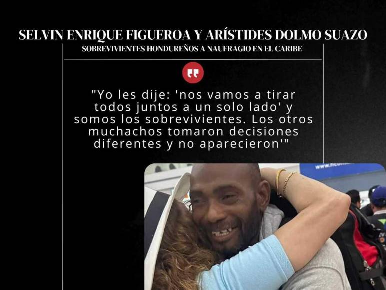 “Nadamos tres horas”: Testimonio de hondureños sobrevivientes a naufragio en Caribe