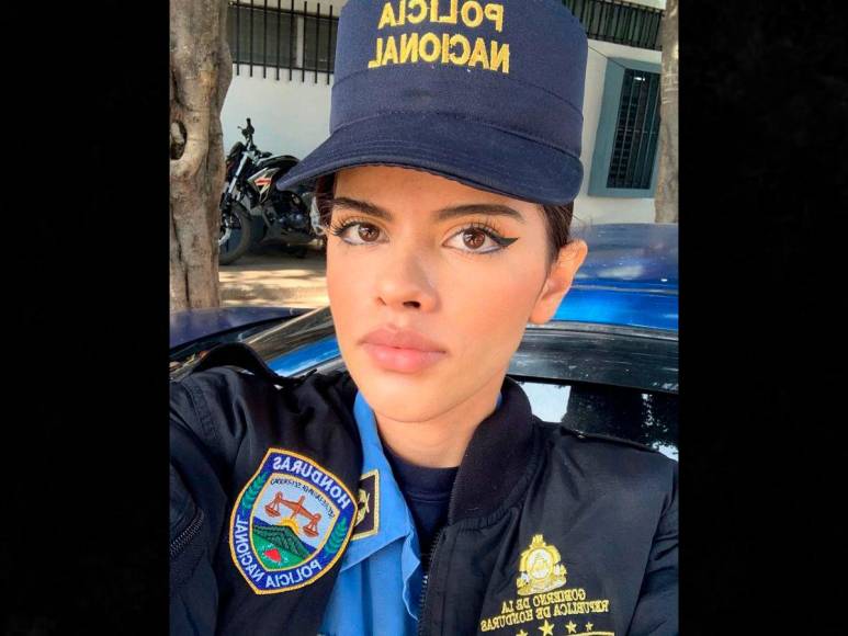 Así es Yaneth Casalegno, la policía que busca ser Miss Honduras 2024