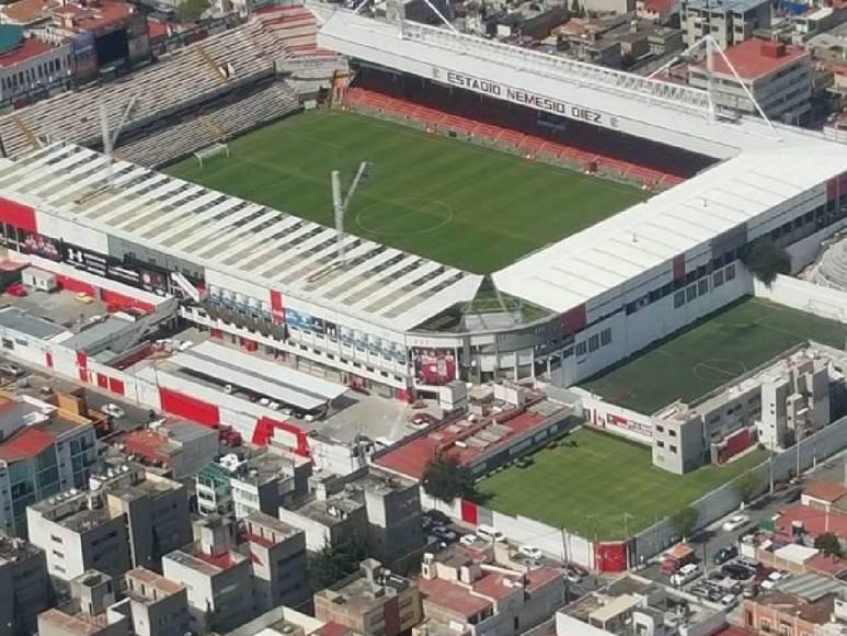 Así luce el estadio Nemesio Diez, donde Honduras enfrentará a México por Nations League