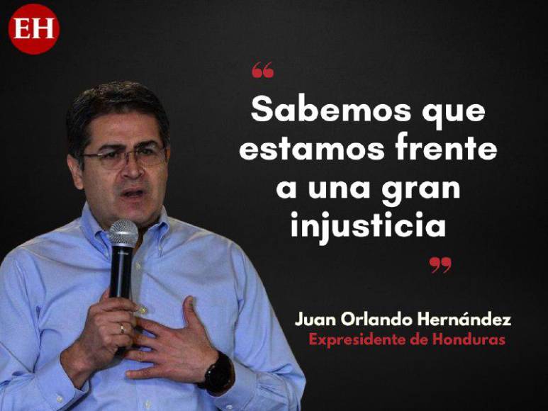 Las frases de JOH por su extradición: ‘Que nadie viva lo que mi familia y yo estamos viviendo‘