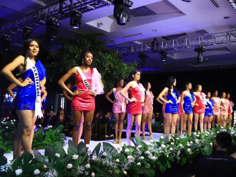 Así fue la primera pasarela del Miss Honduras Universo 2023