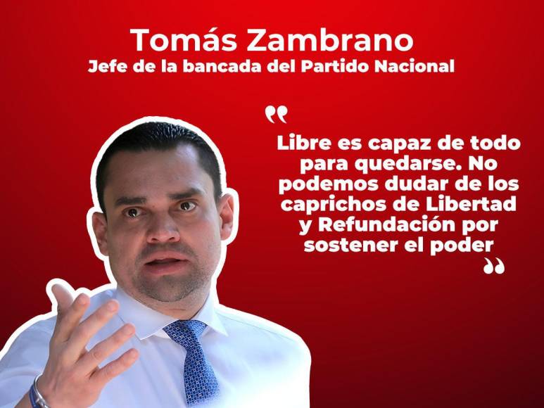 Tomás Zambrano sobre crisis política en Honduras: “Libre es capaz de todo para quedarse”