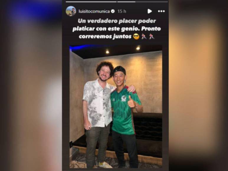 Luisito Comunica sobre Shin Fujiyama: “Es un personaje de película, soy su fan”