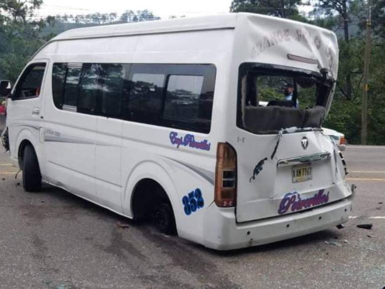 Fotos: Lo que se sabe del accidente que dejó tres muertos y varios heridos en Siguatepeque