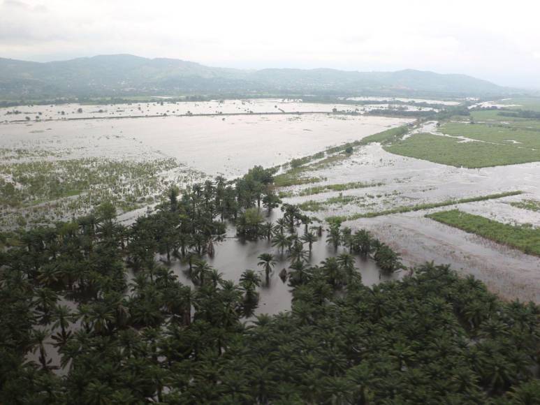 Fuertes lluvias inundan a El Progreso y el Valle de Sula