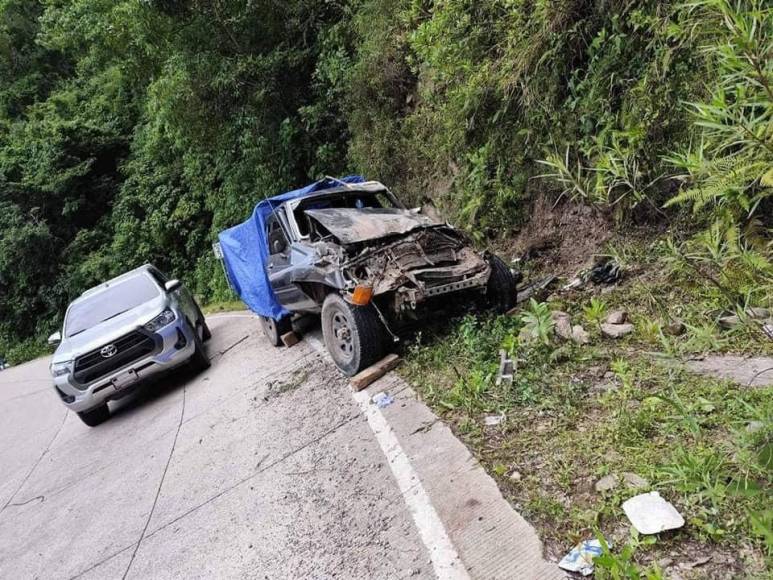 Heridos en estado crítico y las imágenes que dejó volcamiento en San Marcos de La Sierra