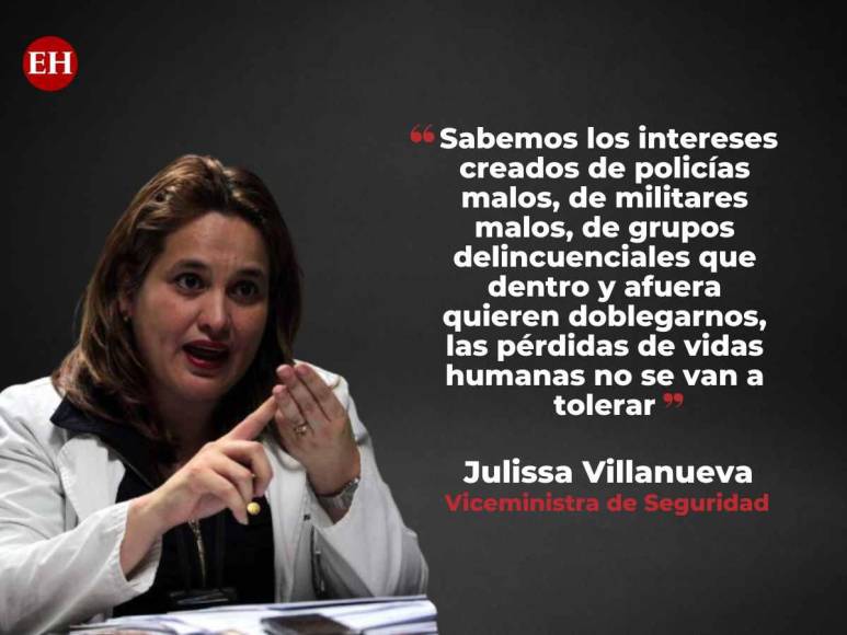 Las frases de Julissa Villanueva sobre matanza en PNFAS