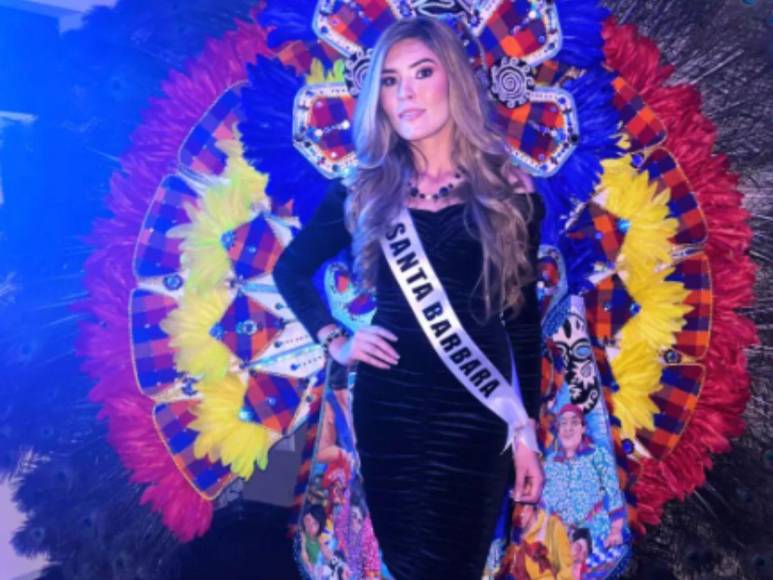 Olga Castillo, la hermosa candidata de Santa Bárbara en Miss Honduras Universo 2024