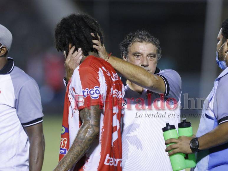 Festín azul y tristeza ceibeña: La goleada 3-0 del Motagua ante Vida en imágenes