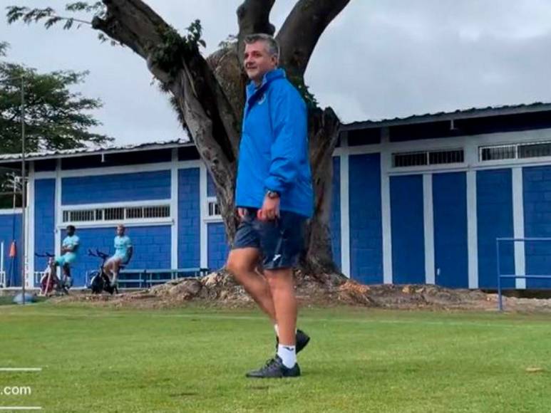 ¡De regreso al Nido! El primer entrenamiento de Diego Vázquez en Motagua