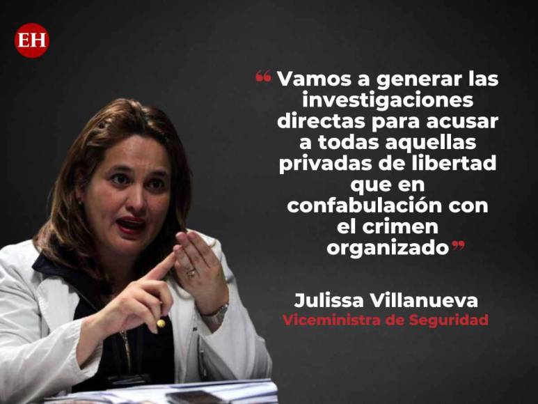 Las frases de Julissa Villanueva sobre matanza en PNFAS