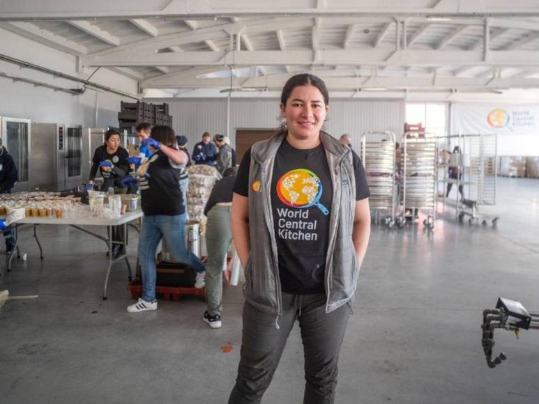 Karla Hoyos, la chef mexicana que alimenta a víctimas de crisis