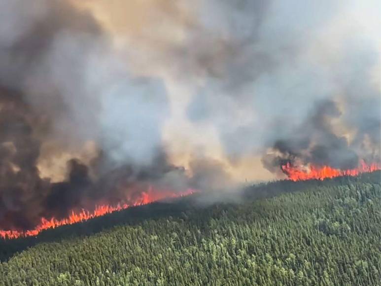 Humo de los incendios en Canadá ya llegó hasta Noruega (FOTOS)