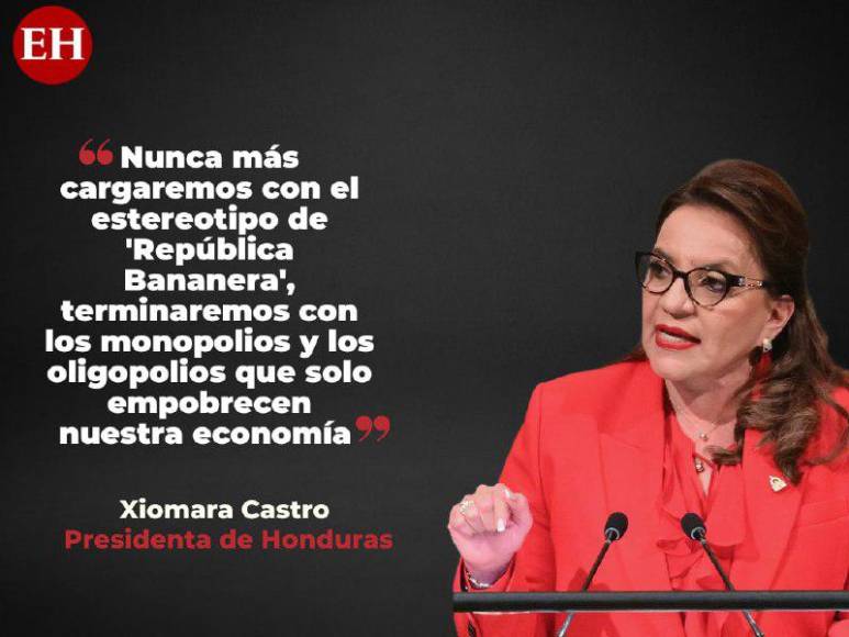 “Terminaremos con los monopolios y los oligopolios”: Las frases de Xiomara Castro en la Asamblea General de la ONU