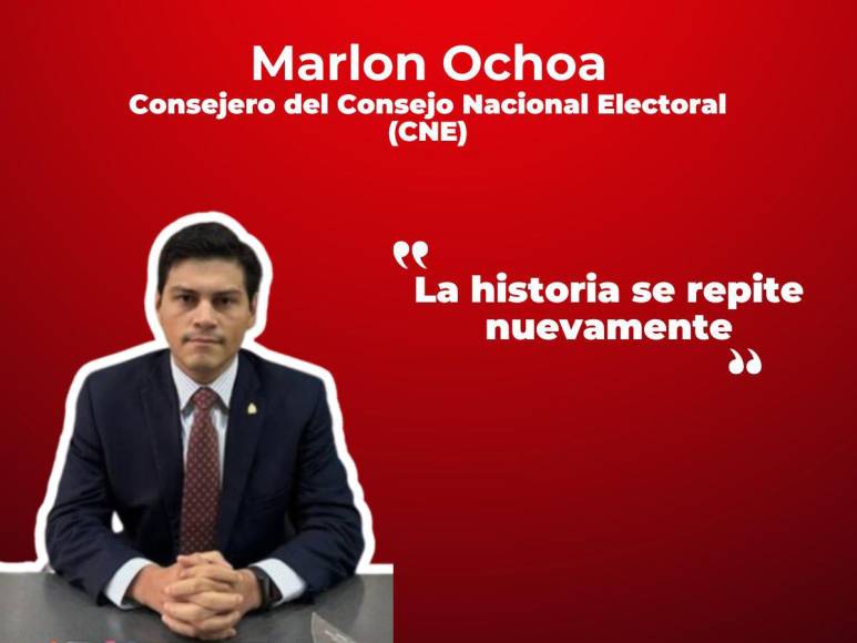 Frases de Marlon Ochoa al conocer que no presidirá el CNE en ningún proceso electoral